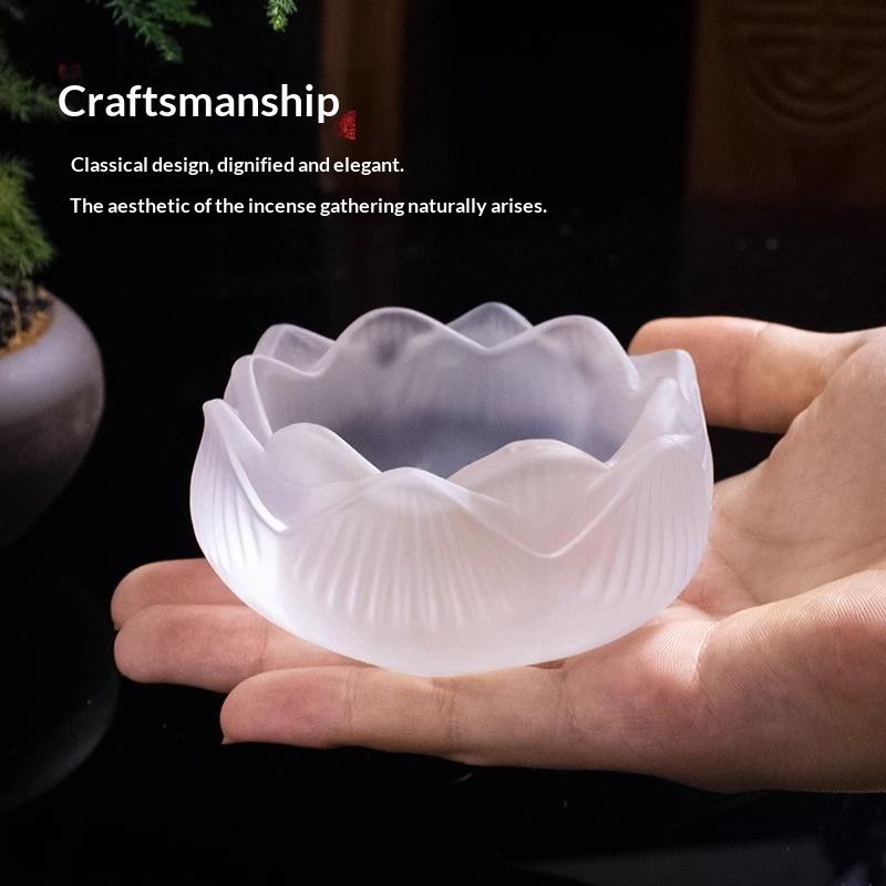 Creative Crystal Glass Lotus I - Home Fragrance Zen 评论和价格