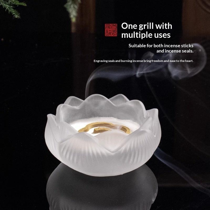 Creative Crystal Glass Lotus I - Home Fragrance Zen 评论和价格